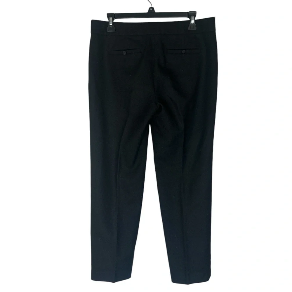 J. Crew City Fit black 100% wool pants size 8